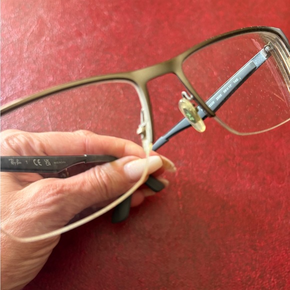 Ray-Ban Gray Metal Eyeglasses - Picture 7 of 14